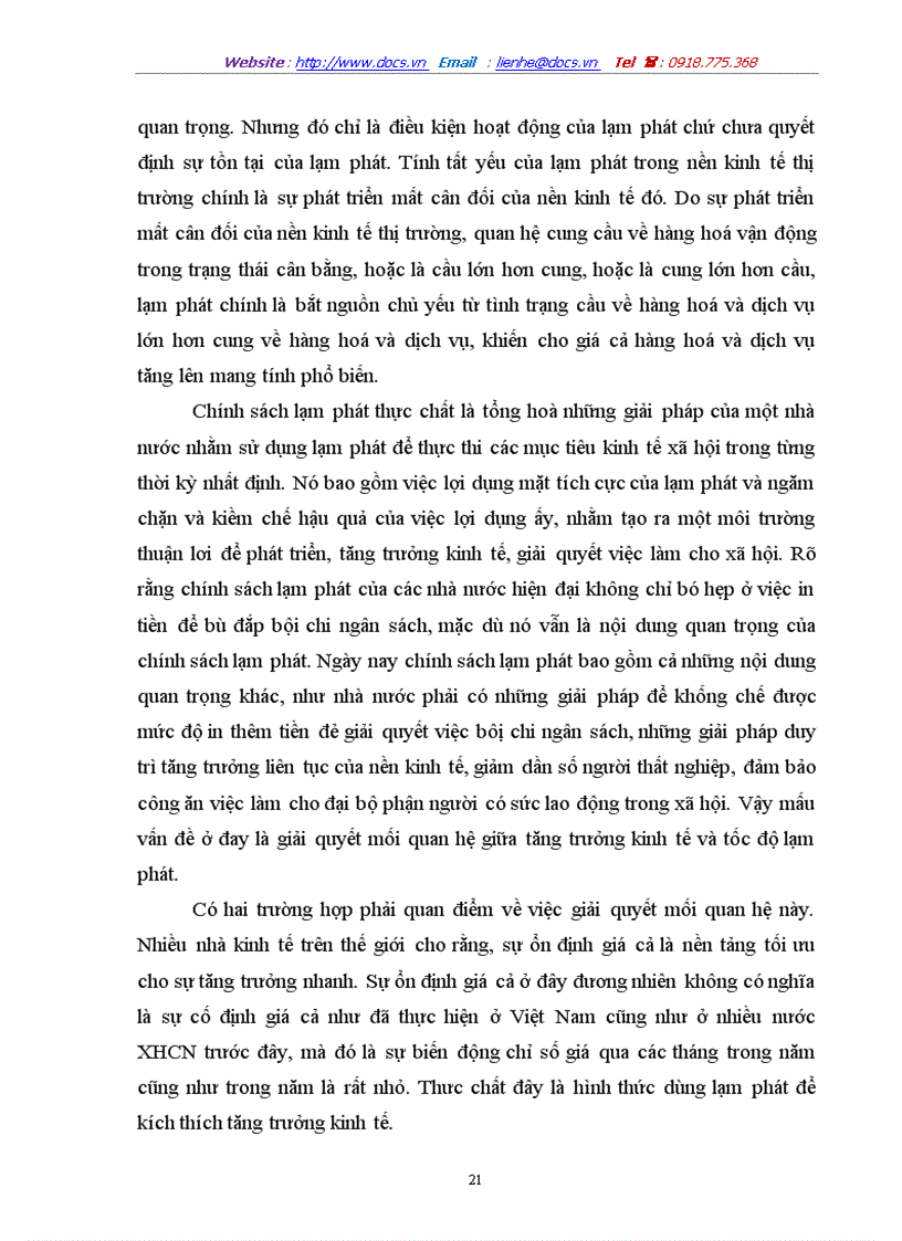 image for page Lạm phát ở việt nam thực trạng và đặc trưng