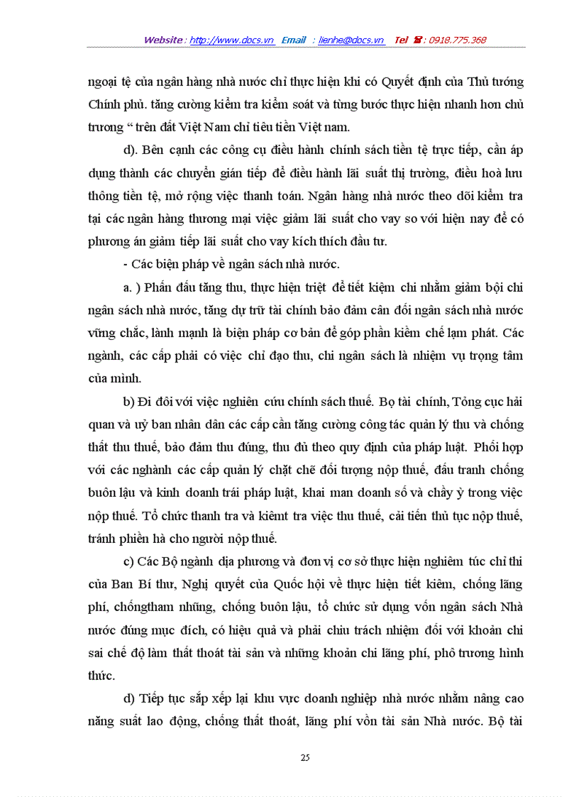 image for page Lạm phát ở việt nam thực trạng và đặc trưng