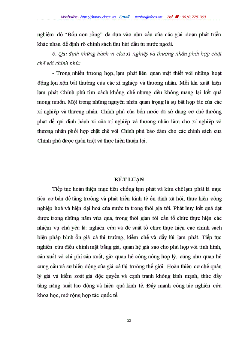 image for page Lạm phát ở việt nam thực trạng và đặc trưng