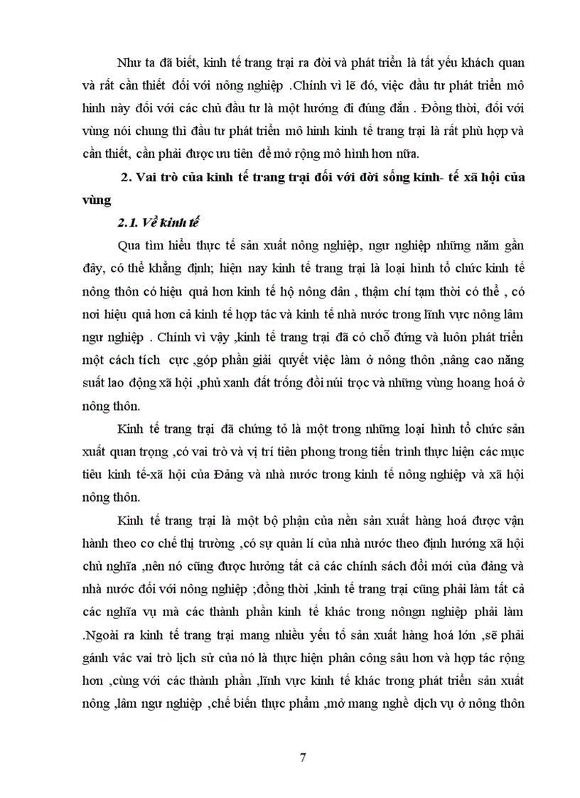 image for page Tình hình đầu tư phát triển kinh tế trang trại miền núi phía bắc