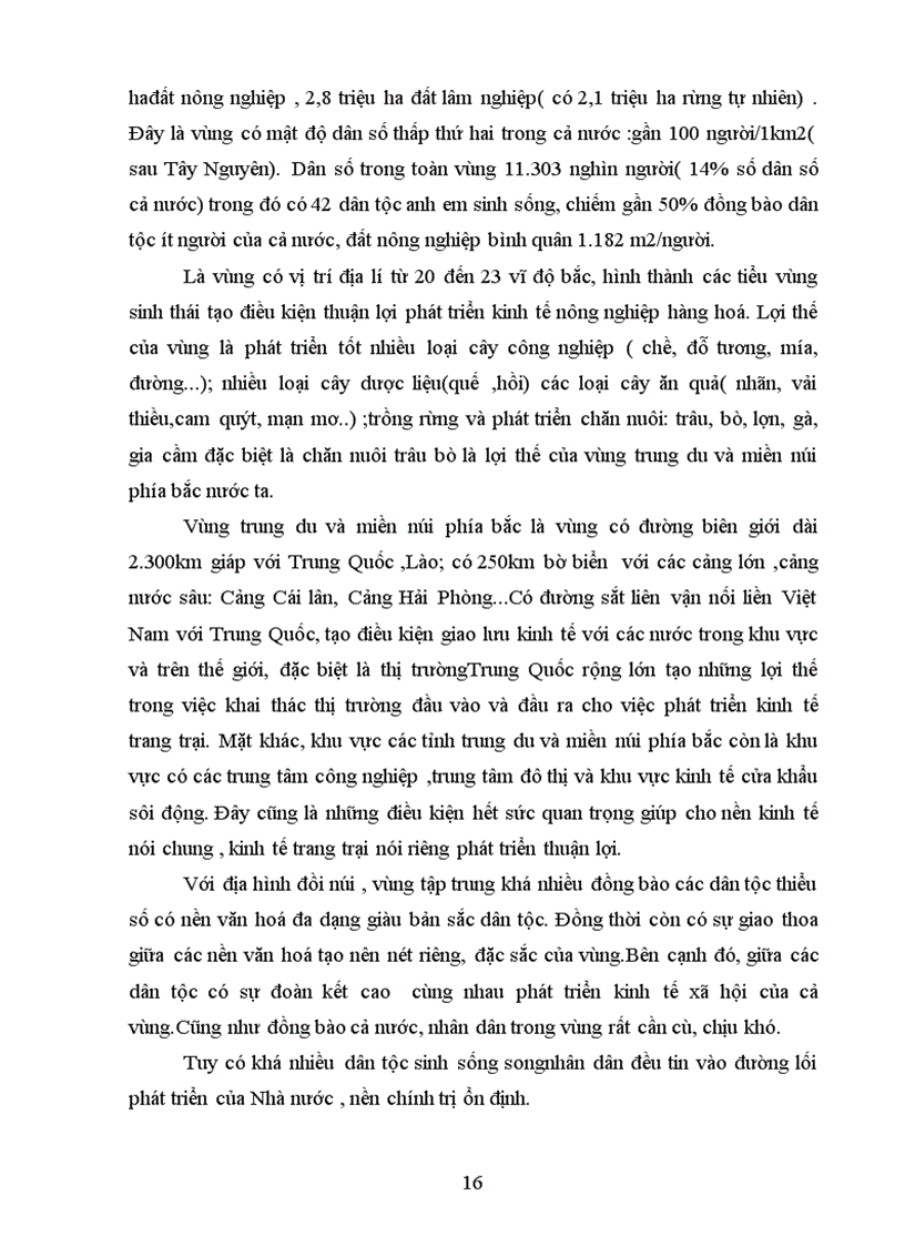 image for page Tình hình đầu tư phát triển kinh tế trang trại miền núi phía bắc