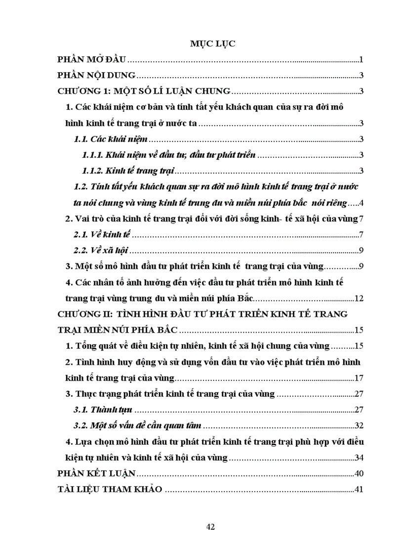 image for page Tình hình đầu tư phát triển kinh tế trang trại miền núi phía bắc