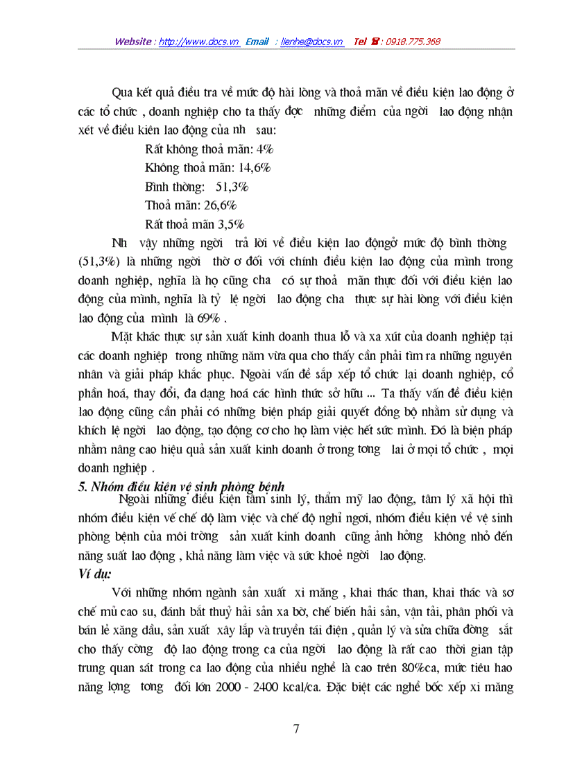 image for page Thực trạng của quá trình cải thiện điều kiện lao động trong tổ chức doanh nghiệp