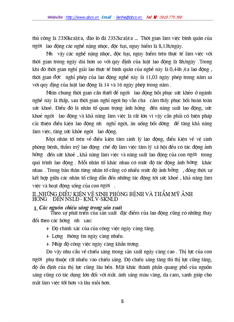 image for page Thực trạng của quá trình cải thiện điều kiện lao động trong tổ chức doanh nghiệp