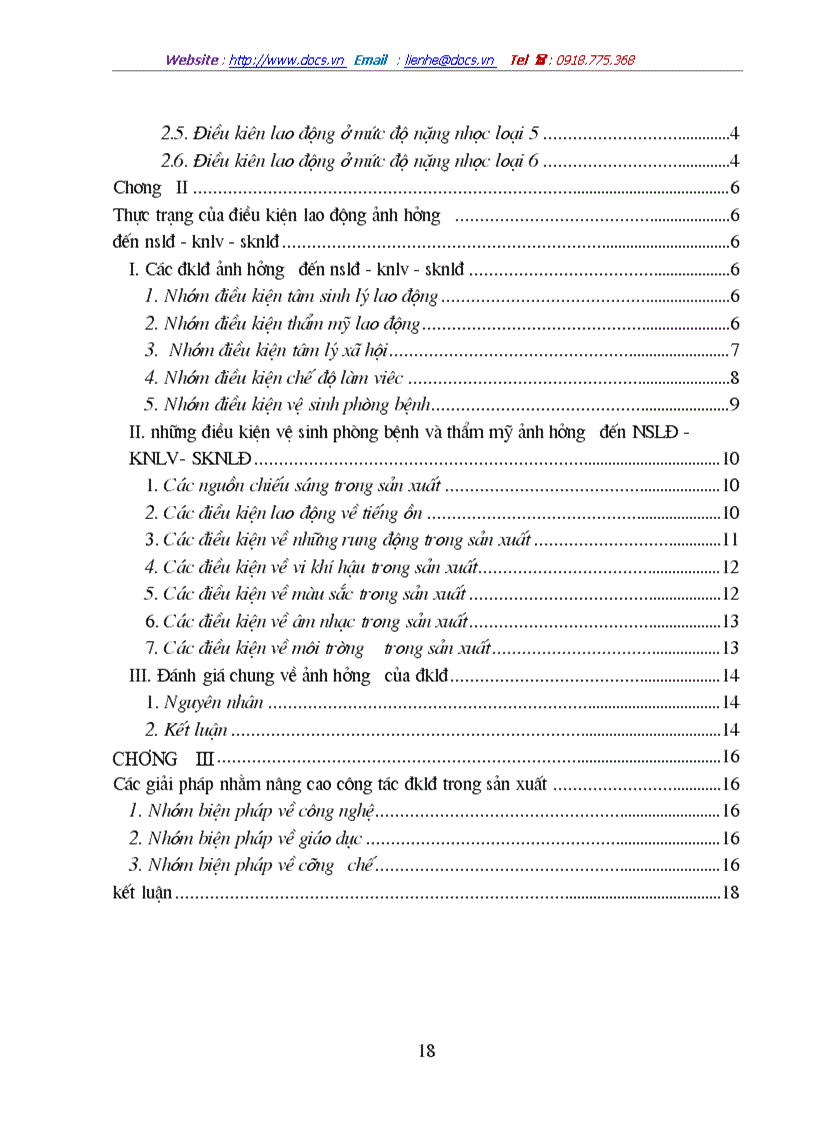 image for page Thực trạng của quá trình cải thiện điều kiện lao động trong tổ chức doanh nghiệp