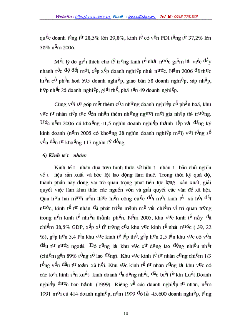 image for page Phân tích vai trò và thực trạng của các thành phần kinh tế trong thời kì quá độ ở Việt Nam đặc biệt là vai trò của kinh tế tư nhân và các giải pháp