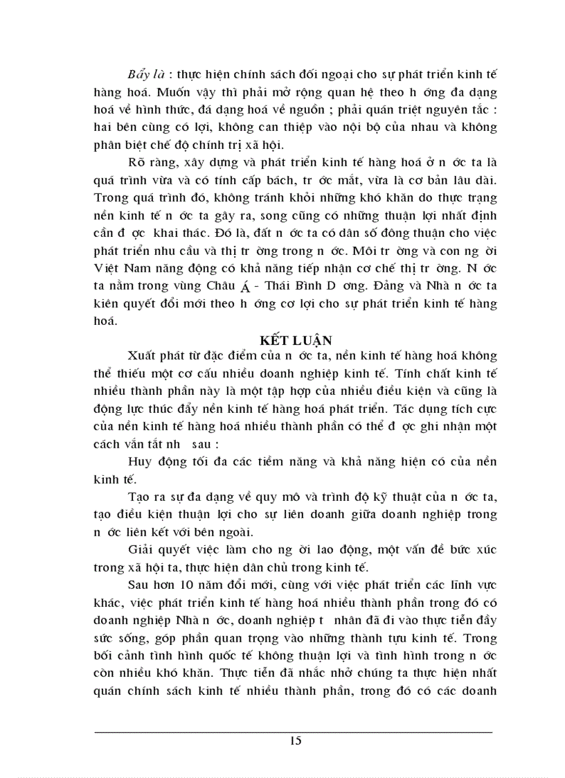 image for page Giải pháp nâng cao sức cạnh tranh của hàng hoá đối với các doanh nghiệp trong nền kinh tế thị trường ở nước ta hiện nay