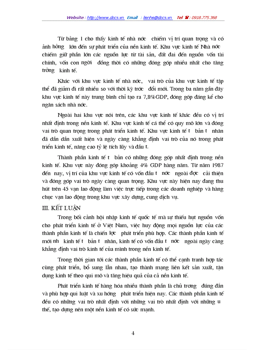 image for page Cơ cấu các thành phần kinh tế việt nam