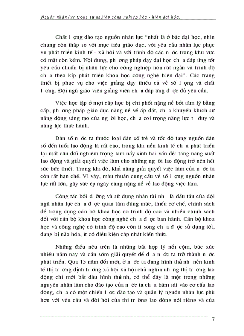 image for page Nguồn nhân lực trong sự nghiệp công nghiệp hóa hiện đại hóa đất nước