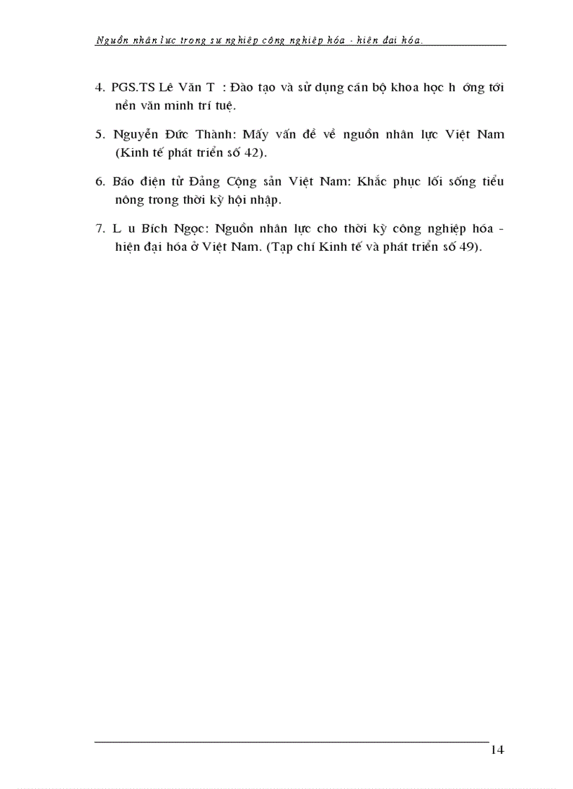 image for page Nguồn nhân lực trong sự nghiệp công nghiệp hóa hiện đại hóa đất nước
