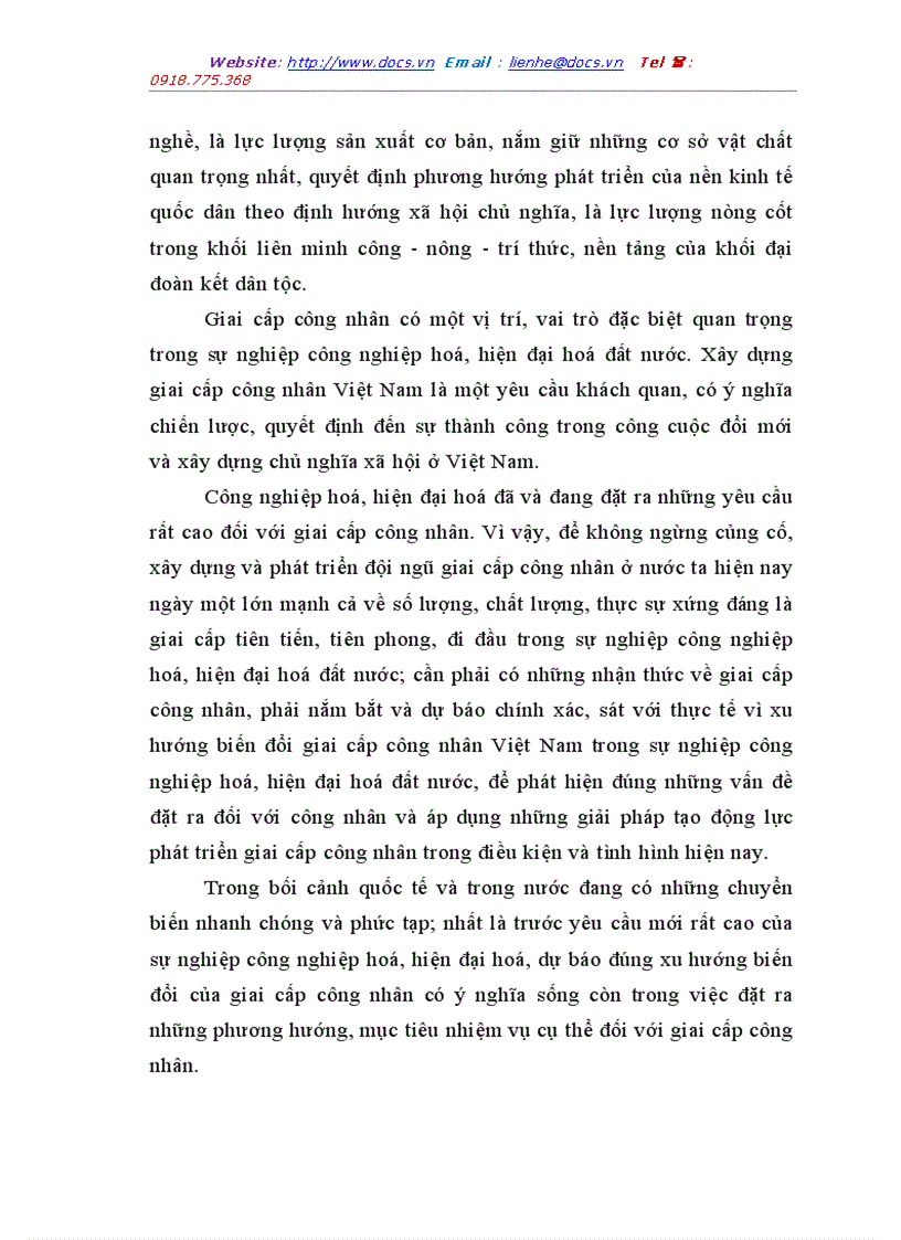image for page Xu hướng biến đổi của giai cấp công nhân Việt Nam trong sự nghiệp công nghiệp hoá hiện đại hoá đất nước