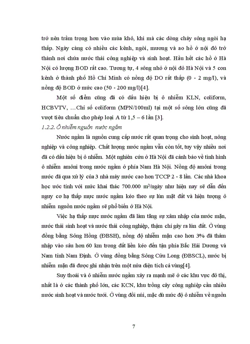 image for page Nghiên cứu sự tích luỹ kim loại nặng trong đất nông nghiệp và nước mặt xung quang khu công nghiệp Đình Trám tỉnh Bắc Giang