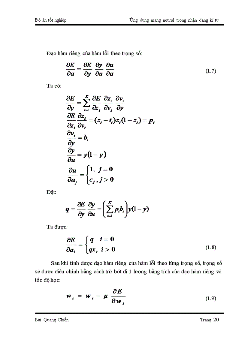 image for page Ứng dụng mạng neural trong nhận dạng kí tự