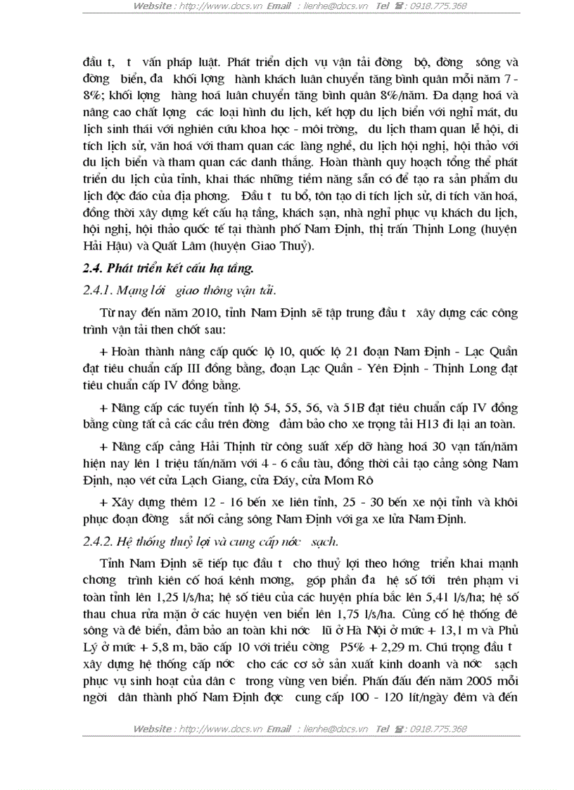 image for page Đầu tư phát triển ở tỉnh Nam Định Thực trạng và giải pháp