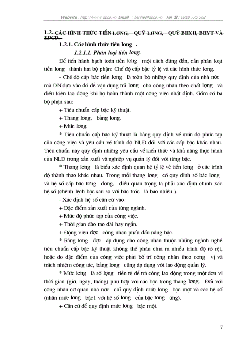 image for page Tổ chức hạch toán tiền lương và các khoản trích theo lương tại Công ty cổ phần Chương Dương