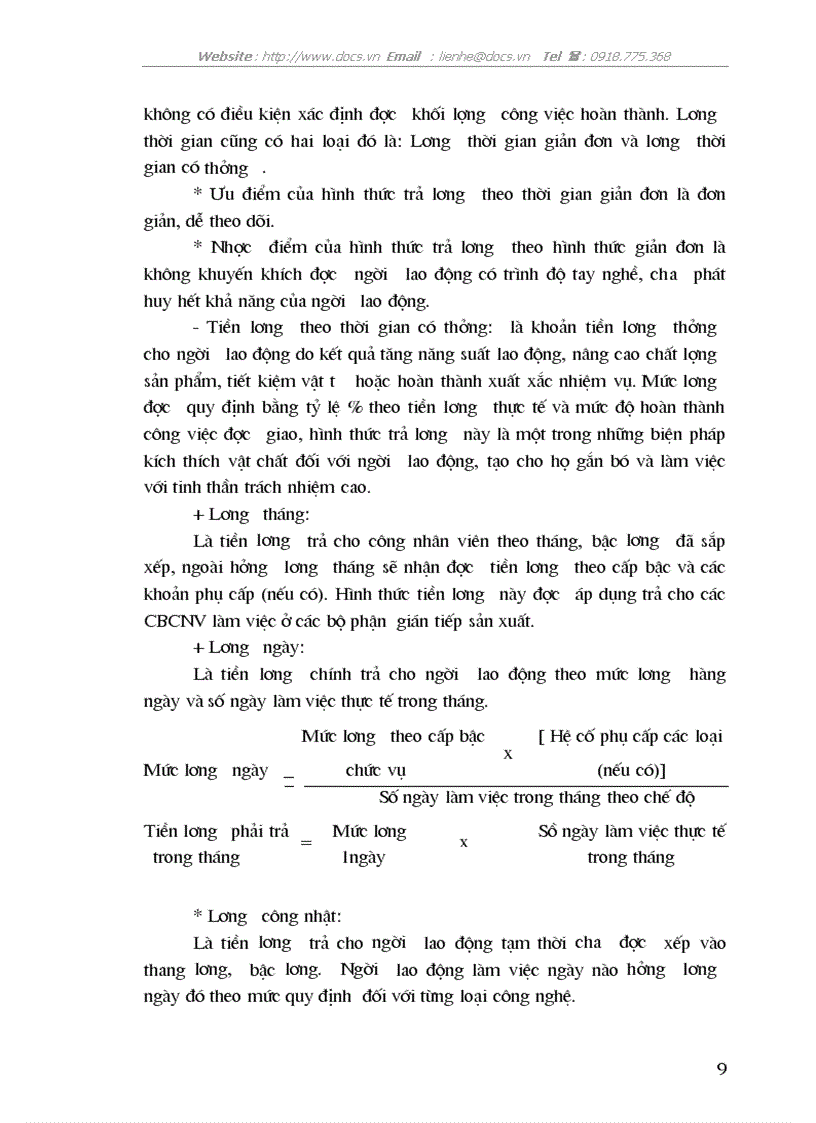 image for page Tổ chức hạch toán tiền lương và các khoản trích theo lương tại Công ty cổ phần Chương Dương