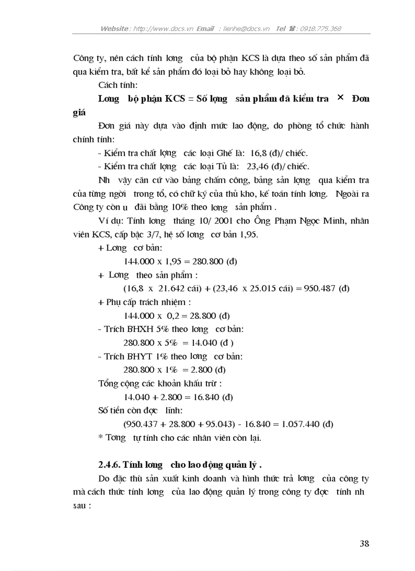 image for page Tổ chức hạch toán tiền lương và các khoản trích theo lương tại Công ty cổ phần Chương Dương
