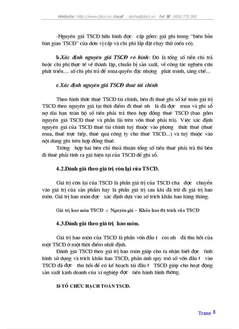 image for page Tổ chức hạch toán TSCĐ với việc nâng cao hiệu quả sử dụng TSCĐ ở Công ty quản lý và sửa chữa đường bộ 234