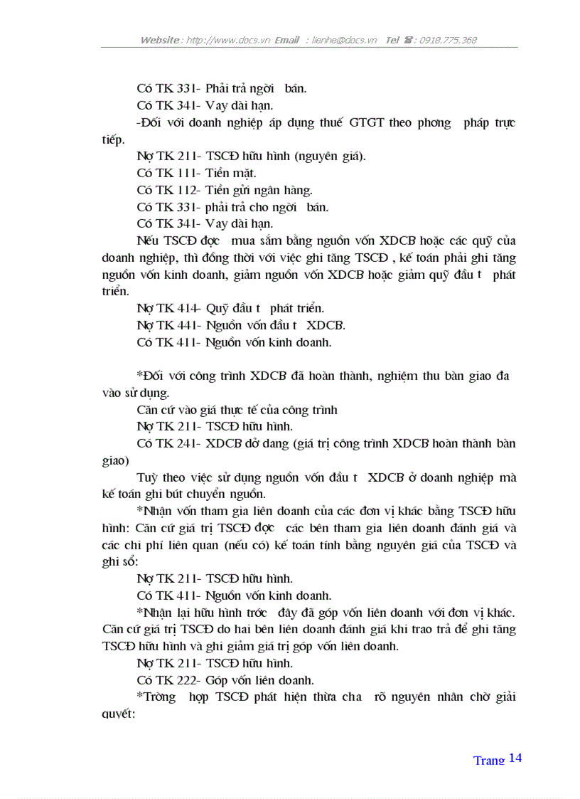 image for page Tổ chức hạch toán TSCĐ với việc nâng cao hiệu quả sử dụng TSCĐ ở Công ty quản lý và sửa chữa đường bộ 234