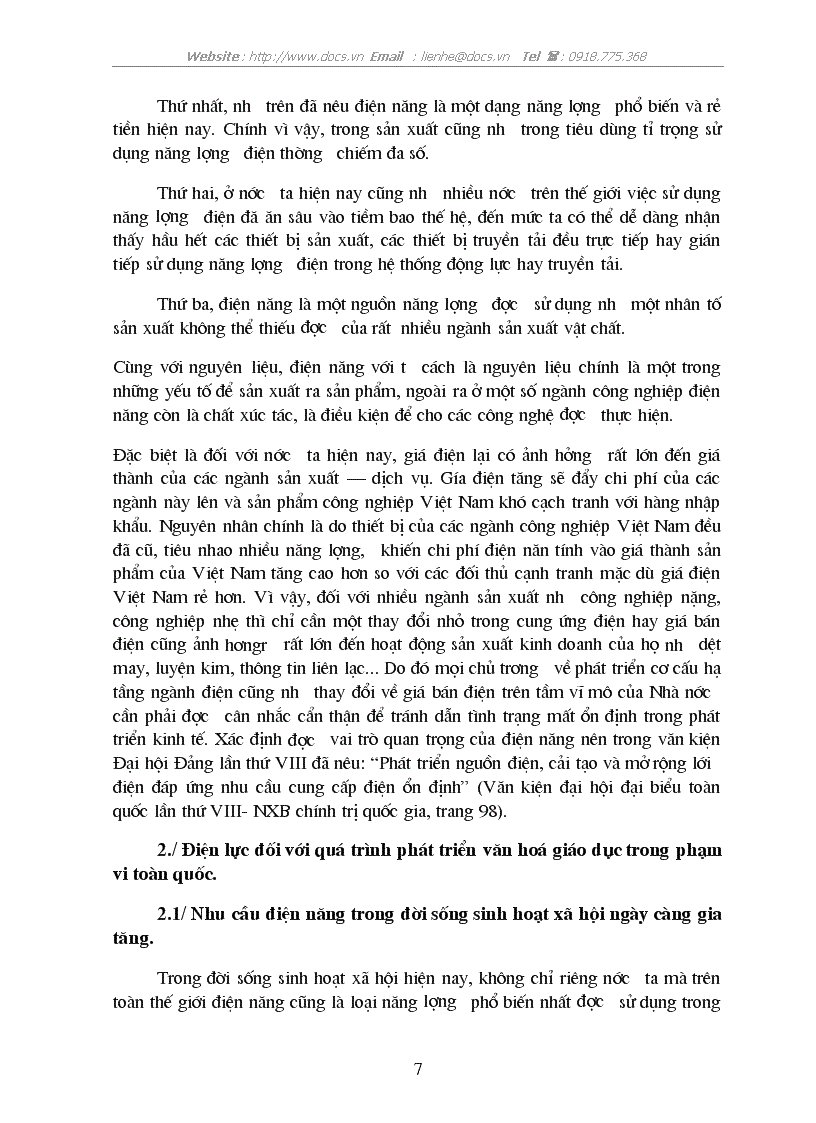 image for page Một số biện pháp nhằm hoàn thiện công tác kinh doanh bán điện ở Công ty Điện lực Thành phố Hà Nội