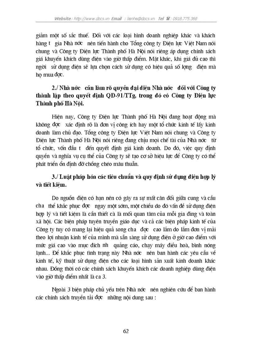 image for page Một số biện pháp nhằm hoàn thiện công tác kinh doanh bán điện ở Công ty Điện lực Thành phố Hà Nội