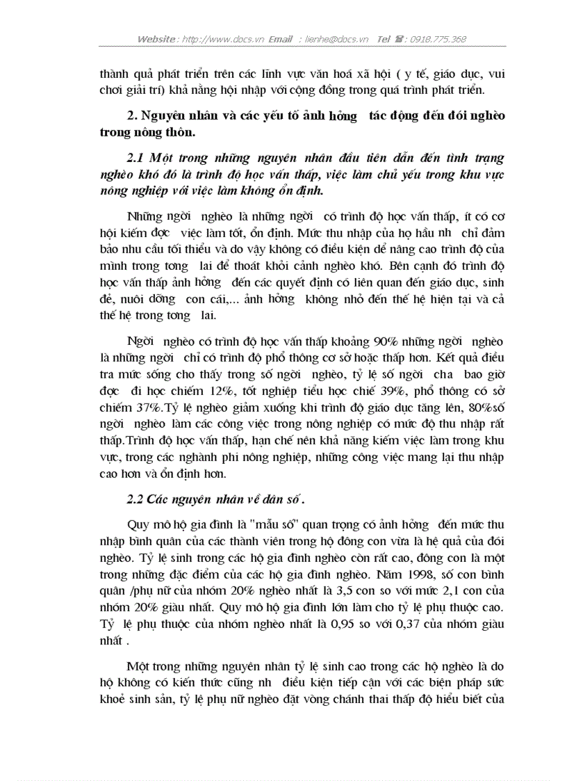 image for page Những giải pháp chủ yếu nhằm phát triển kinh tế và xoá đói giảm nghèo ở huyện Chiêm Hoá tỉnh Tuyên Quang