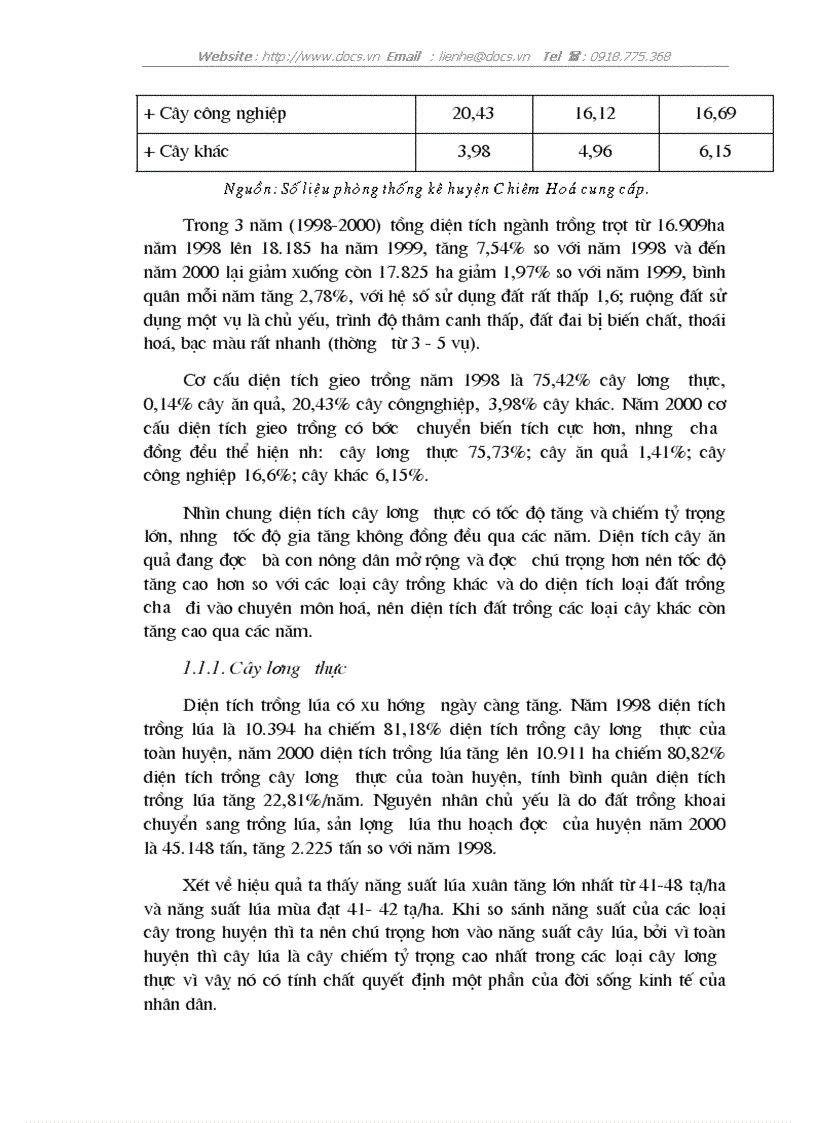 image for page Những giải pháp chủ yếu nhằm phát triển kinh tế và xoá đói giảm nghèo ở huyện Chiêm Hoá tỉnh Tuyên Quang