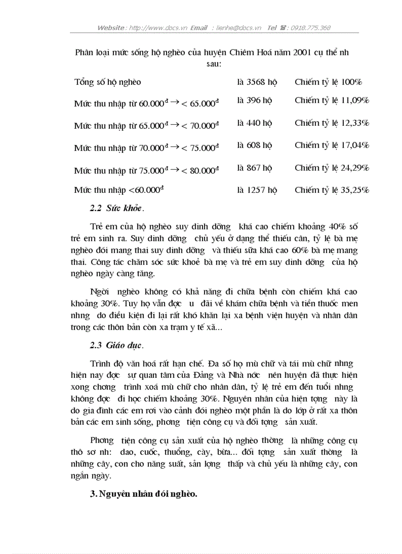 image for page Những giải pháp chủ yếu nhằm phát triển kinh tế và xoá đói giảm nghèo ở huyện Chiêm Hoá tỉnh Tuyên Quang