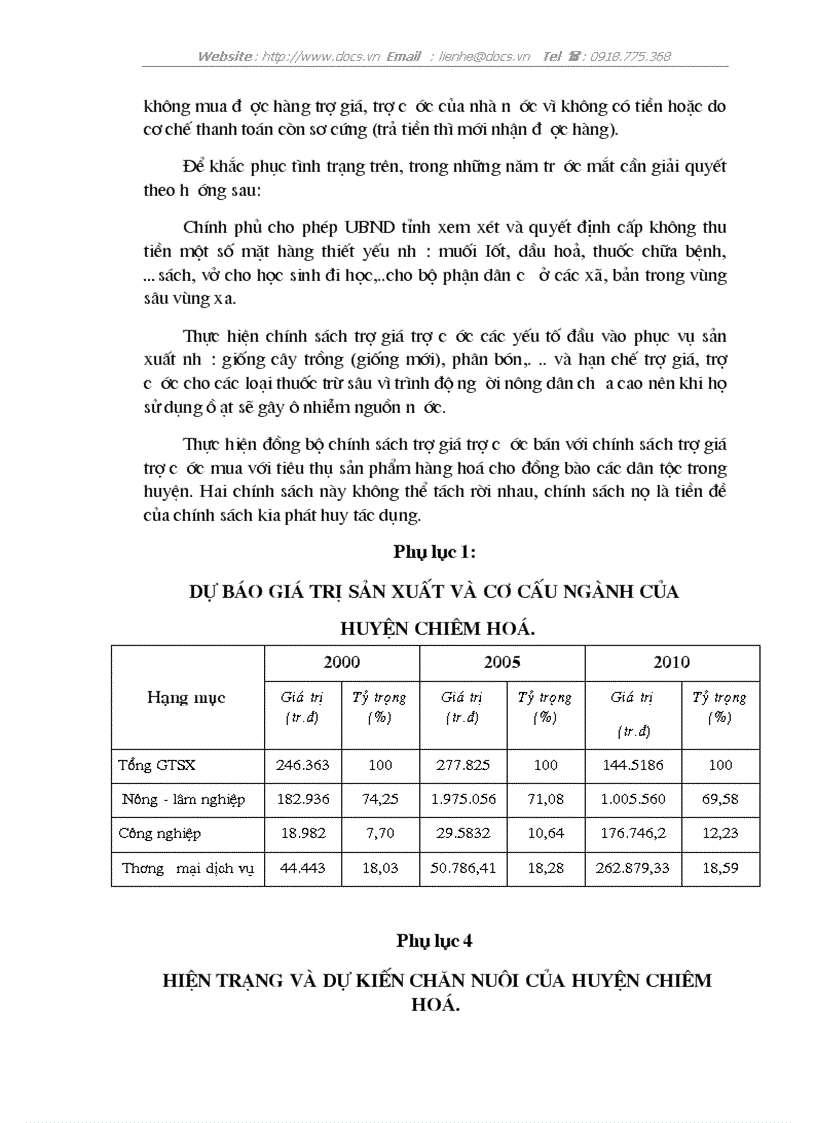 image for page Những giải pháp chủ yếu nhằm phát triển kinh tế và xoá đói giảm nghèo ở huyện Chiêm Hoá tỉnh Tuyên Quang