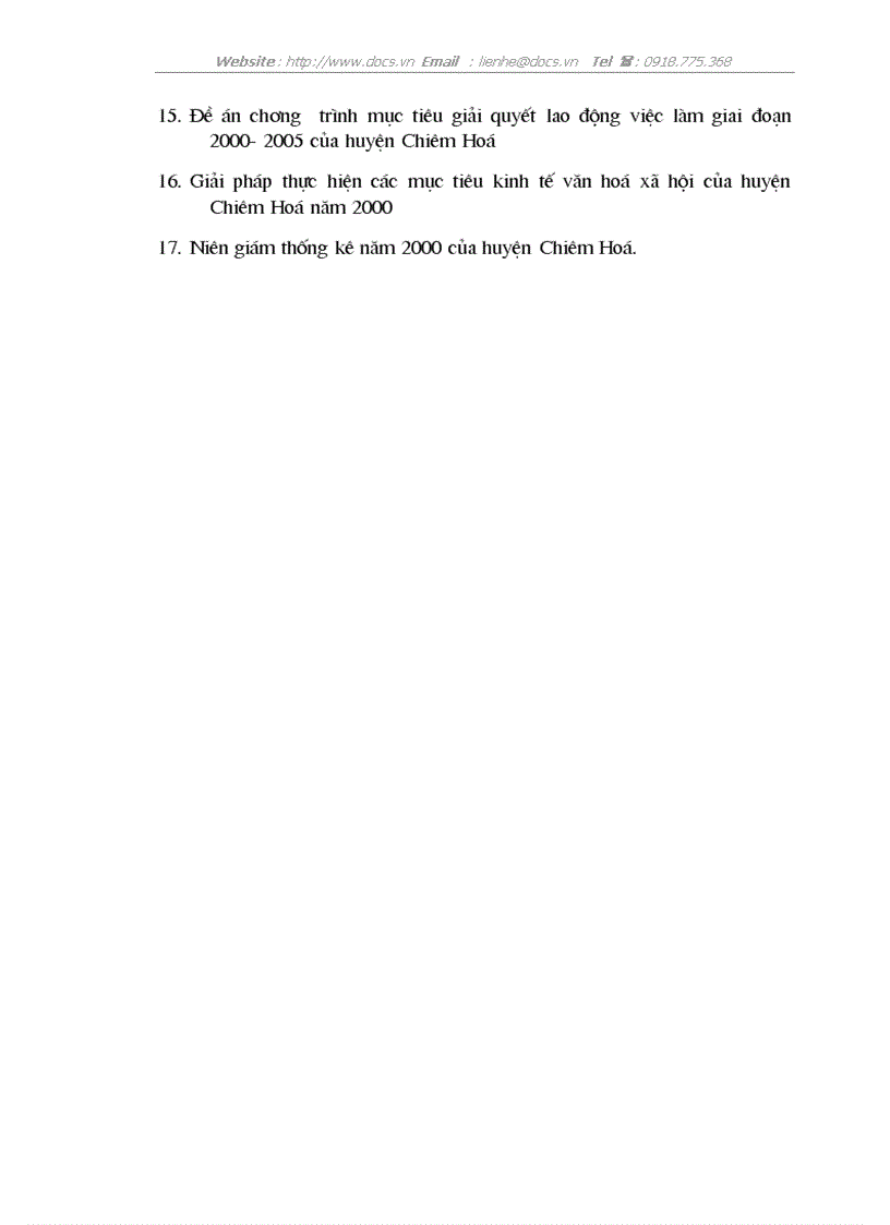 image for page Những giải pháp chủ yếu nhằm phát triển kinh tế và xoá đói giảm nghèo ở huyện Chiêm Hoá tỉnh Tuyên Quang