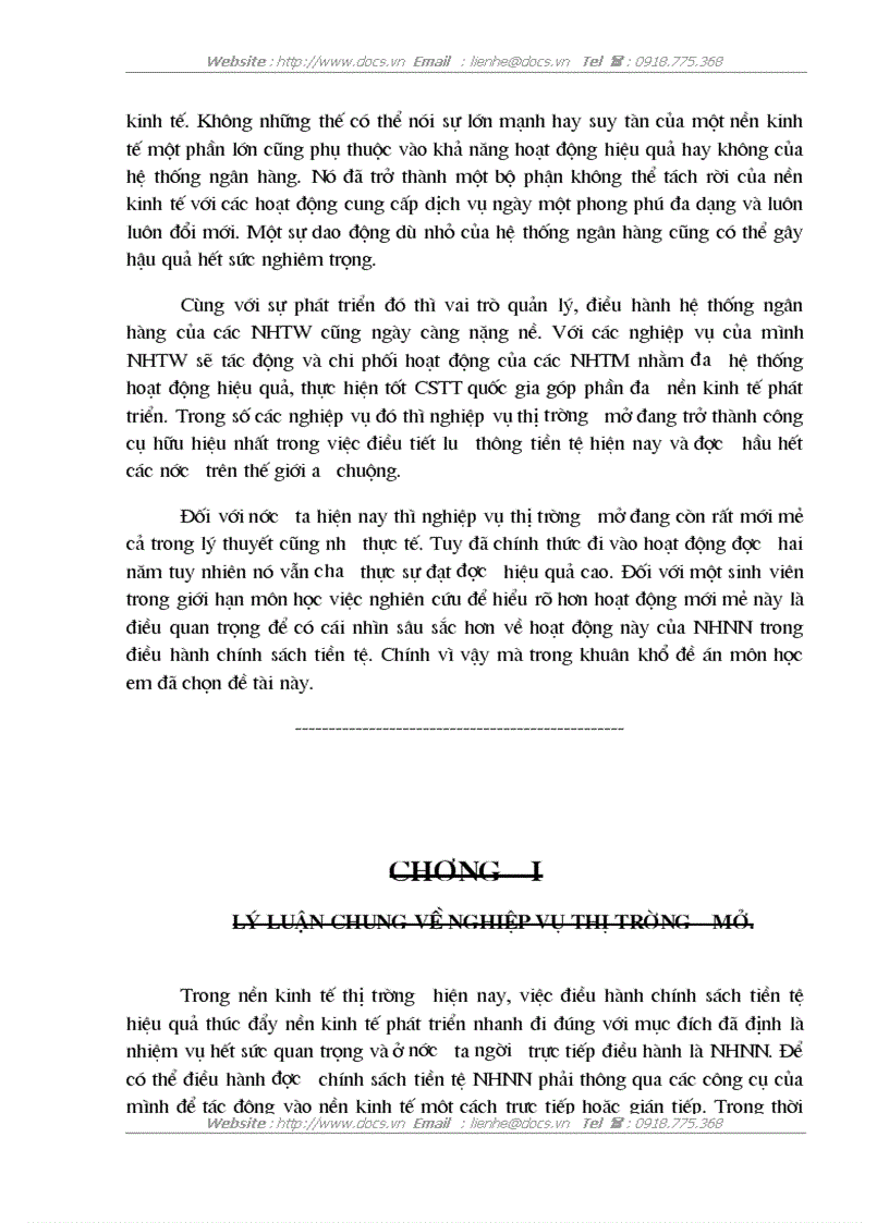 image for page Thực trạng của hoạt động nghiệp vụ thị trường mở ở việt nam hiện nay