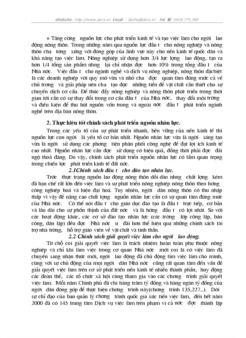image for page Một số giải pháp tạo việc làm cho người lao động ở nông thôn Việt Nam hiện nay