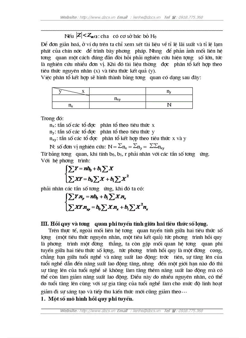 image for page Vận dụng phương pháp hồi quy tương quan để phân tích ảnh hưởng của chi phí quảng cáo đến doanh thu của công ty dệt may Hà Thủy