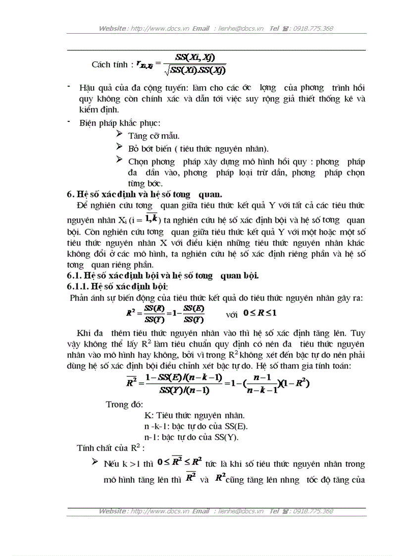 image for page Vận dụng phương pháp hồi quy tương quan để phân tích ảnh hưởng của chi phí quảng cáo đến doanh thu của công ty dệt may Hà Thủy