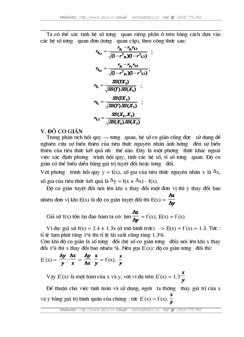 image for page Vận dụng phương pháp hồi quy tương quan để phân tích ảnh hưởng của chi phí quảng cáo đến doanh thu của công ty dệt may Hà Thủy