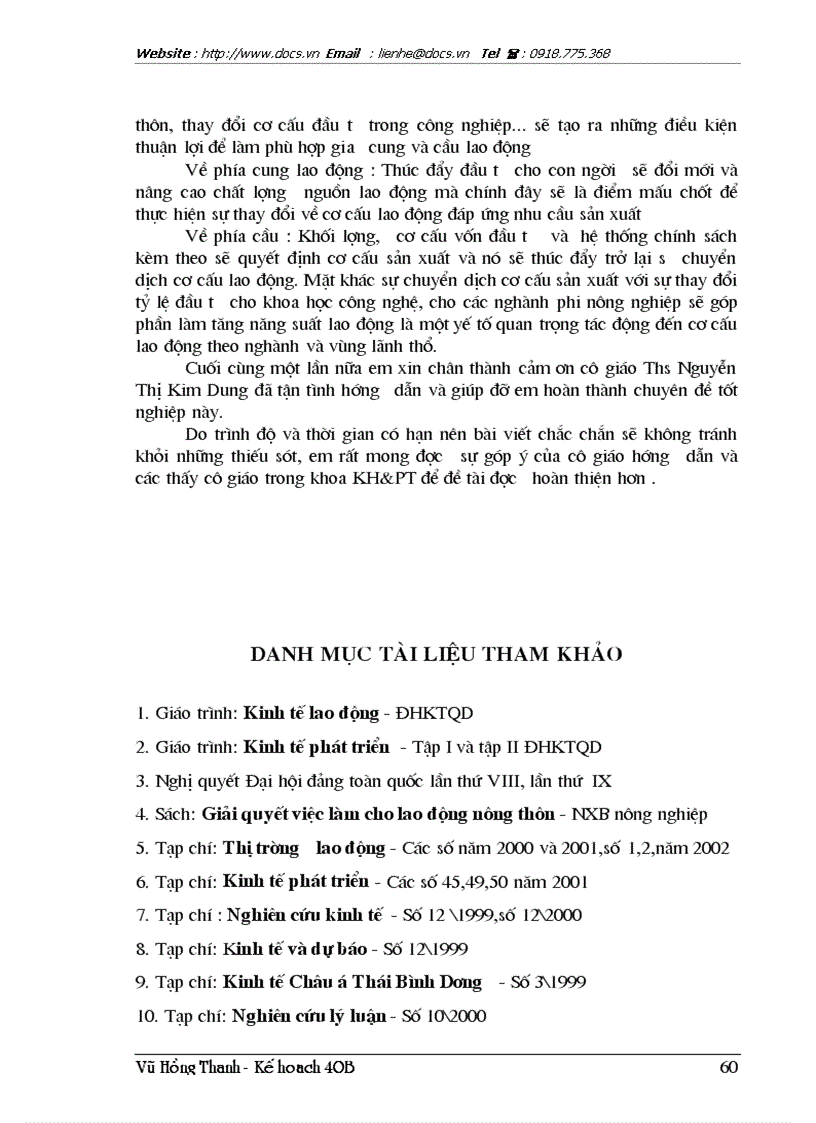 image for page Thực trạng và định hướng giải pháp kinh tế chủ yếu nhằm chuyển dịch cơ cấu lao động trong thời kỳ CNH HĐH