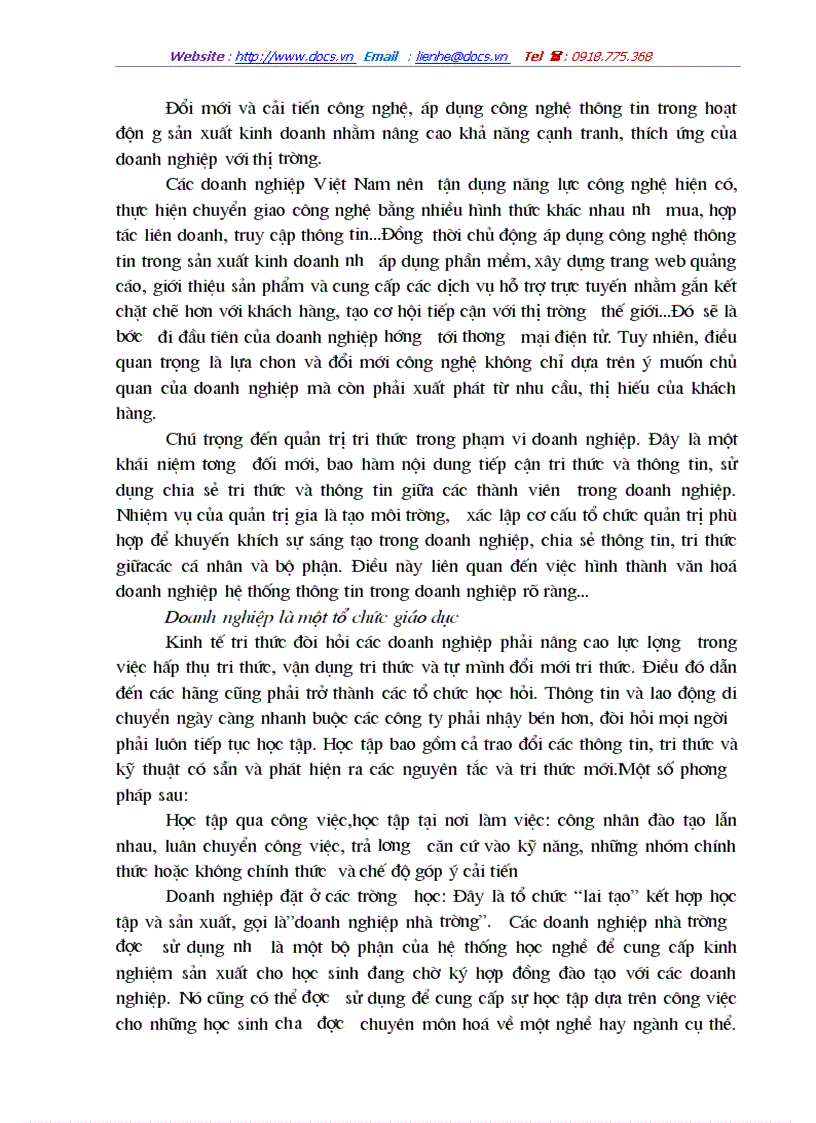 image for page Giải pháp cho việc ứng dụng tốt hơn nữa tri thức vào đời sống xã hội