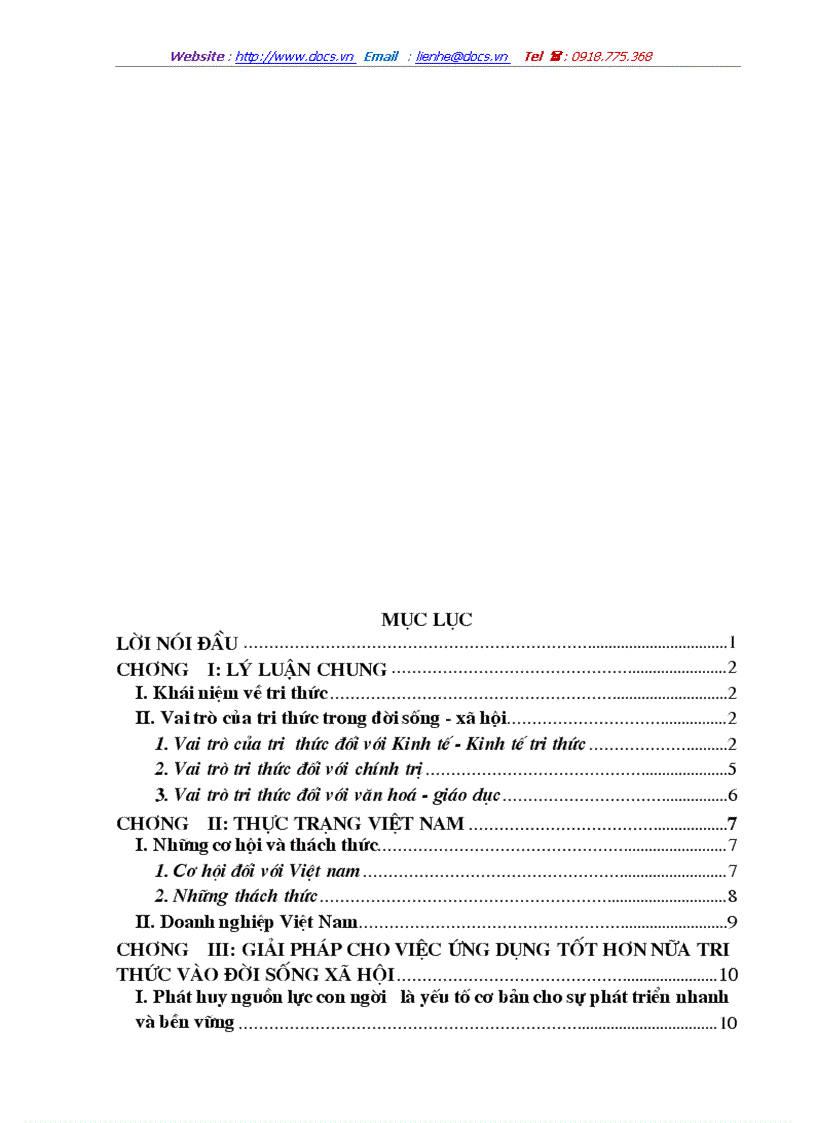 image for page Giải pháp cho việc ứng dụng tốt hơn nữa tri thức vào đời sống xã hội