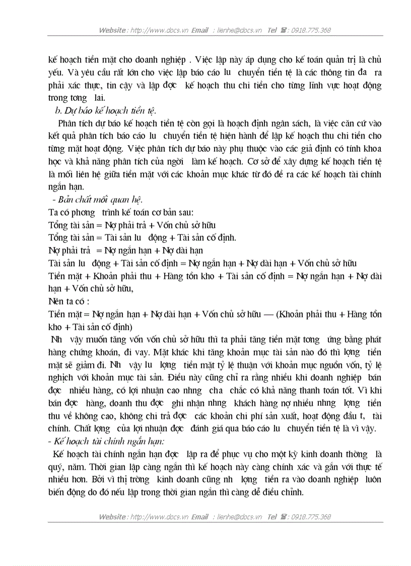 image for page Bàn về báo cáo lưu chuyển tiền tệvà việc phân tích tình hình tài chính của doanh nghiệp