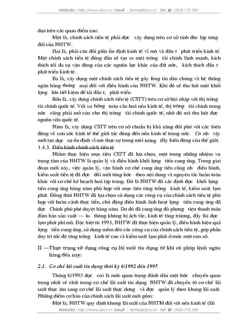 image for page Vai trò của chính sách tiền tệ trong điều tiết hoạt động kinh tế vĩ mô