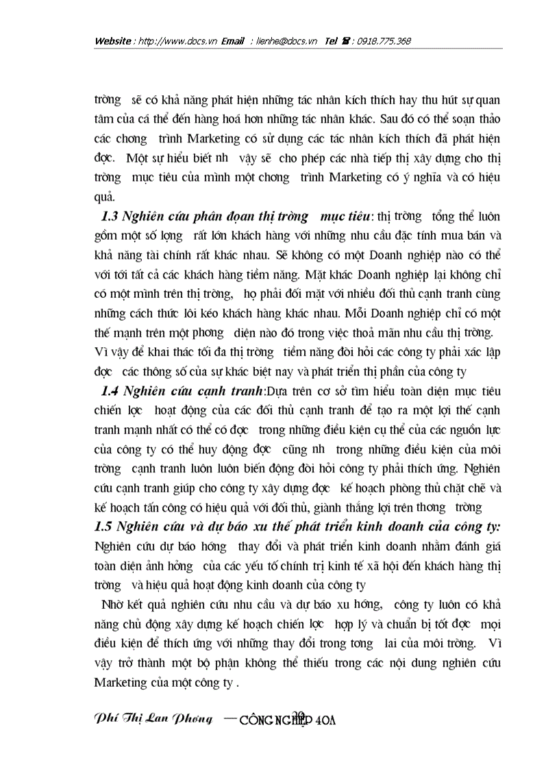 image for page Các giải pháp Marketing nhằm duy trì và mở rộng thị trường của công ty Giầy Thượng Đình