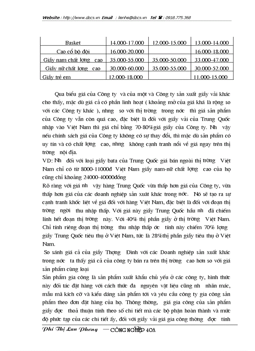 image for page Các giải pháp Marketing nhằm duy trì và mở rộng thị trường của công ty Giầy Thượng Đình