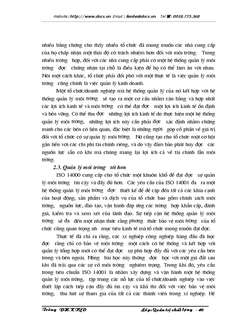 image for page 1số giải pháp xây dựng hệ thống quản lý môi trường ISO 14001 ở Công ty May Đức Giang