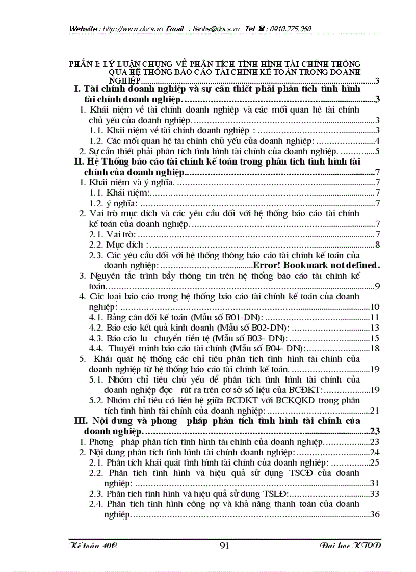 image for page Phân tích tình hình tài chính thông qua báo cáo tài chính kế toán và nâng cao hiệu quả sử dụng vốn kinh doanh tại Công ty Dụng cụ cắt và Đo lường cơ k