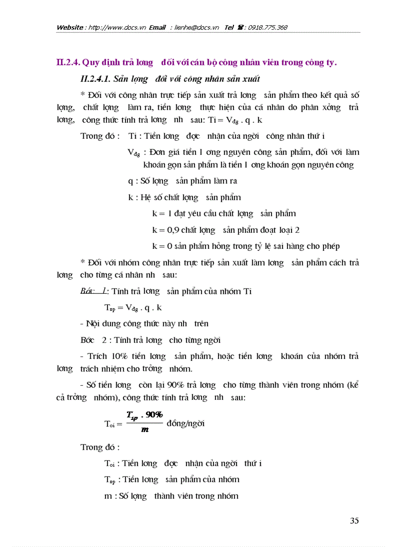 image for page Pháp luật về tiền lương và việc thực hiện tại Công ty Dụng cụ cắt và Đo lường cơ khí