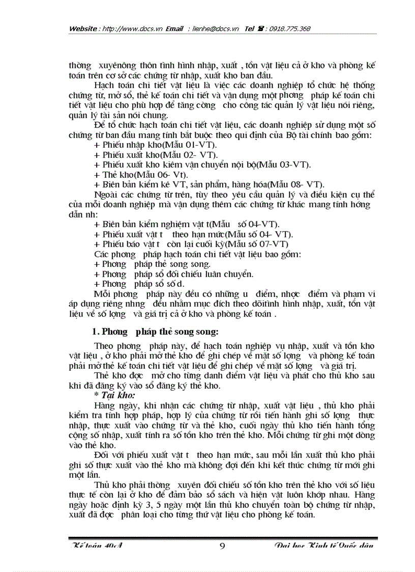 image for page Thực trạng và 1 số kiến nghị nhằm hoàn thiện công tác tổ chức kế toán vật liệu tại Công ty Cơ khí may Gia Lâm