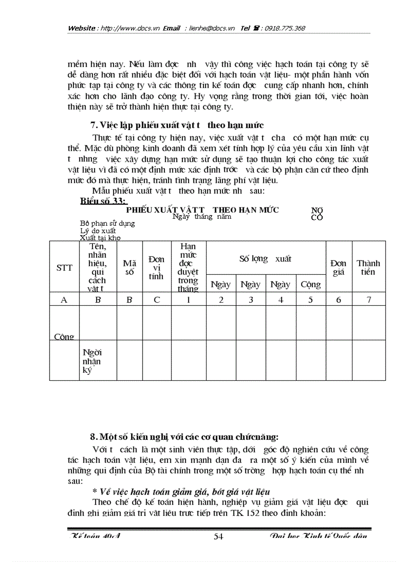 image for page Thực trạng và 1 số kiến nghị nhằm hoàn thiện công tác tổ chức kế toán vật liệu tại Công ty Cơ khí may Gia Lâm
