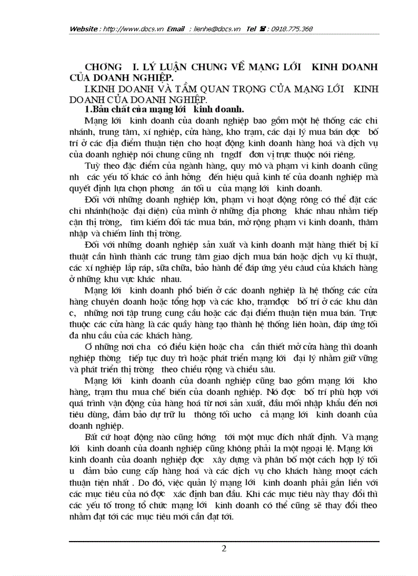 image for page Hoàn thiện mạng lưới kinh doanh của Công ty Bê tông và Xây dựng Vĩnh Tuy