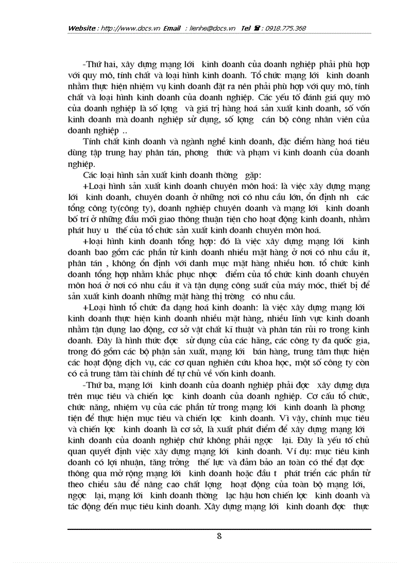 image for page Hoàn thiện mạng lưới kinh doanh của Công ty Bê tông và Xây dựng Vĩnh Tuy