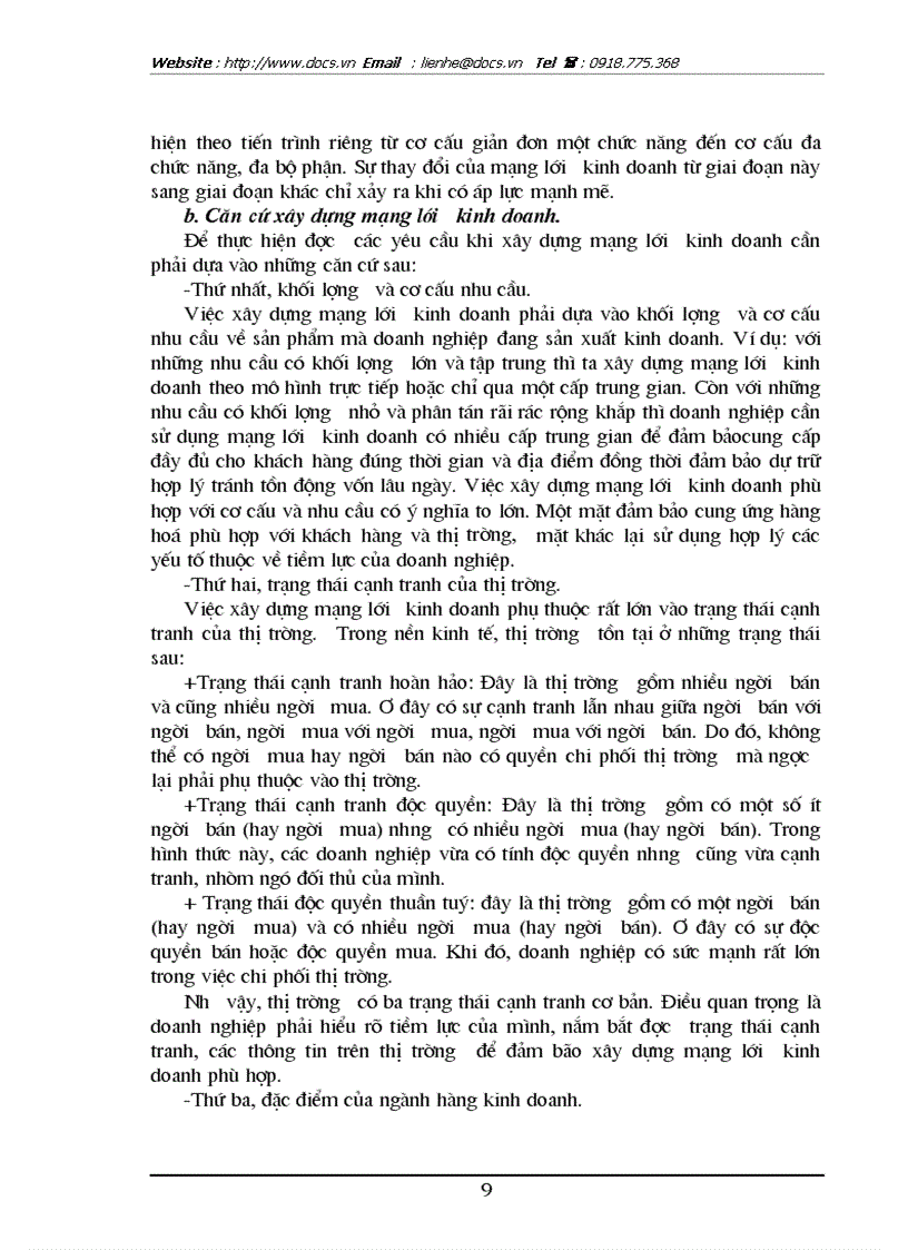 image for page Hoàn thiện mạng lưới kinh doanh của Công ty Bê tông và Xây dựng Vĩnh Tuy